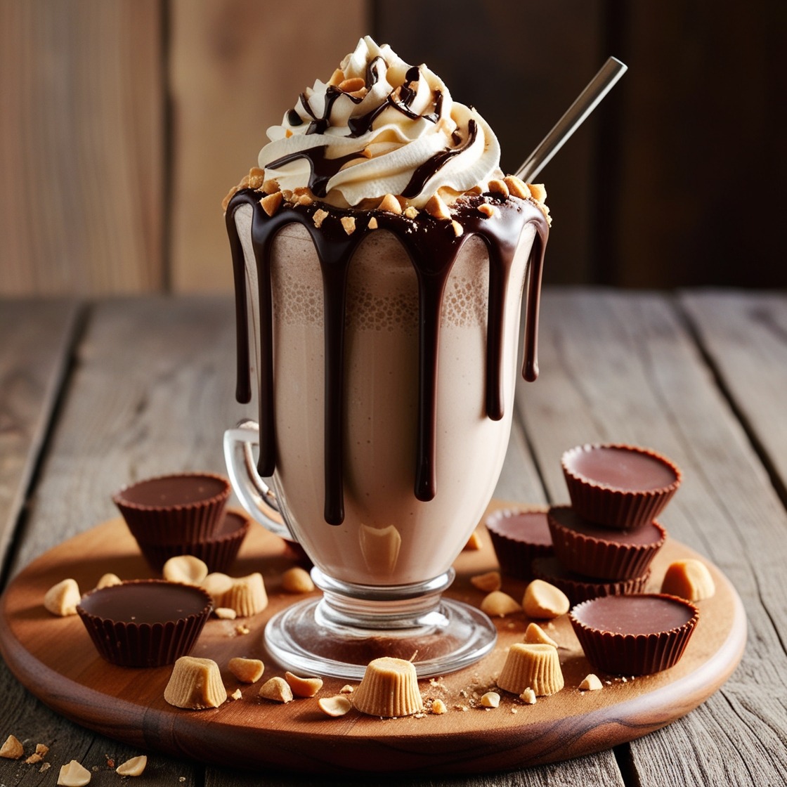 Chocolate Peanut Butter Shake Extravaganza