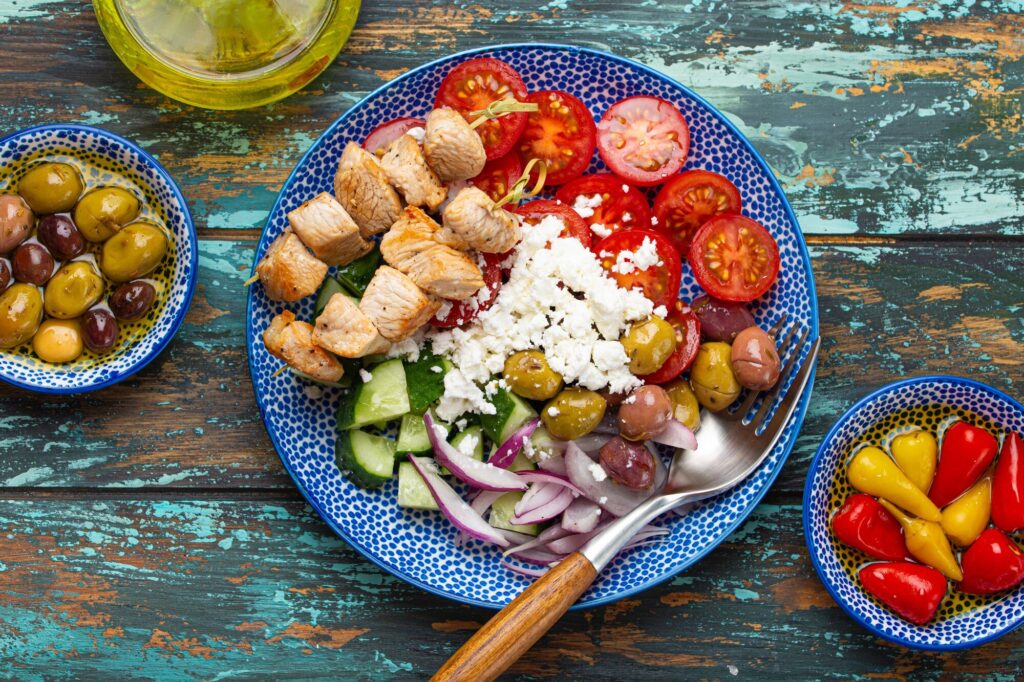 Greek Chicken Bowls